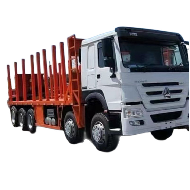 SINOTRUK Log Truck Equipment Weichai Engine 10x4 350 л.с. 13 тонн тяжелой древесины