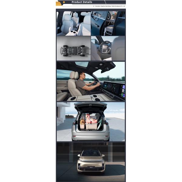 Li Xiang Li L9 MAX 7 asientos híbrido eléctrico Rav4 ACC 4wd Euro VI de aleación de aluminio coche usado