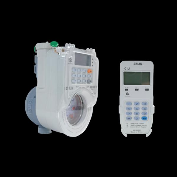 Sudáfrica STS Dividido teclado Prepagado R160 Contador de agua válvula electrónica controlada