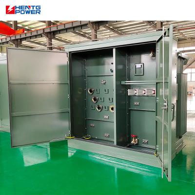 Aluminum Winding Electrical Power Transformer 300KVA 3 Phase Pad Mounted Transformer