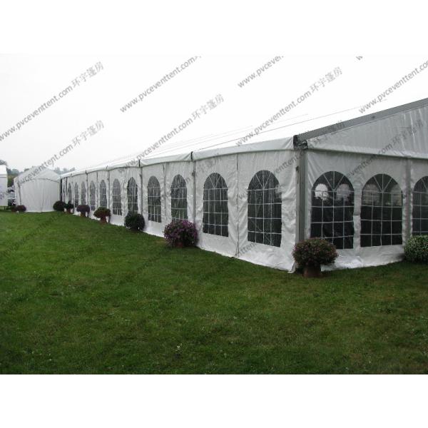 Waterproof Outdoor Show PVC Tents Aluminum Frame With Windows