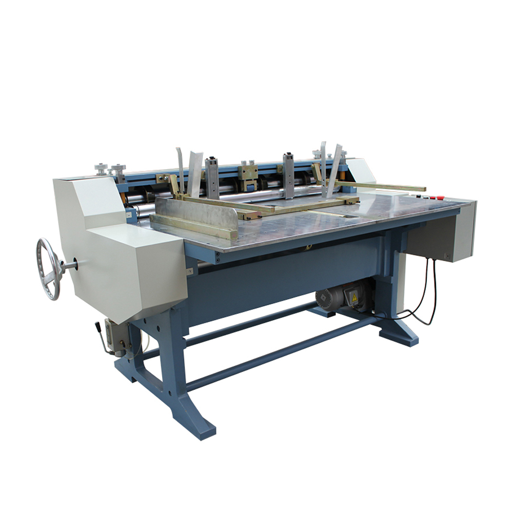 HX1000 Semi Auto Slitting Machine with 70m min Speed for Rigid Board Cutting
