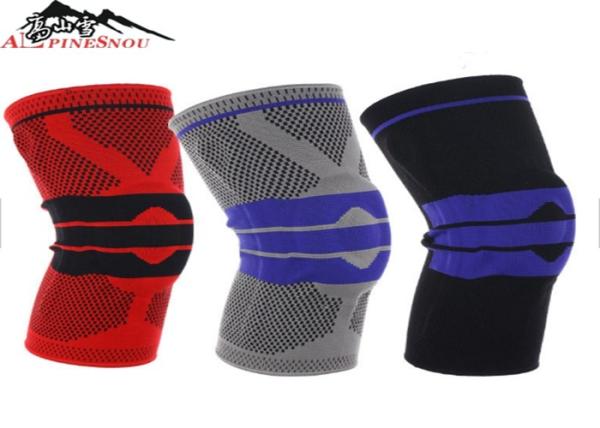 Protection en nylon de silicone de courroie de soutien de genou de sport anti-collision qui respecte l'environnement