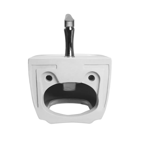 Wholesale Bathroom WC pan White Wall Hung Bidet 490*370*300 mm size Floor mounted bidet