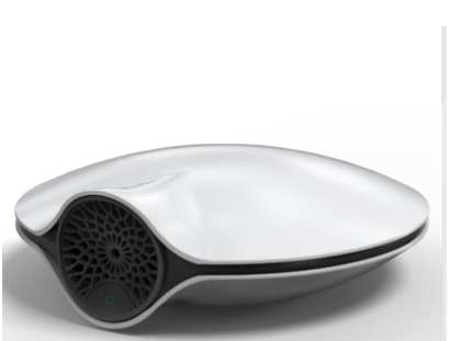 3 Stage Filtration Air Purifier For Car Hepa H13