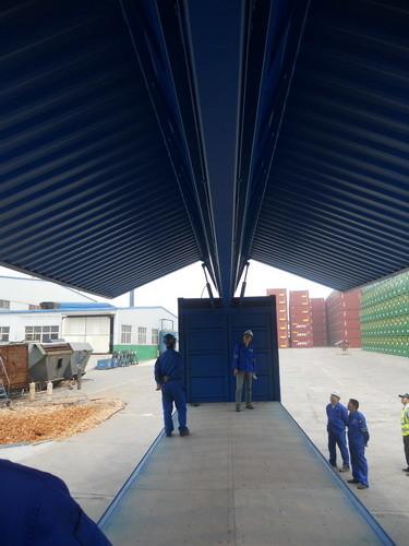 Hydraulic Lifting Wing Body Container Cargo Transportion High Strength Steel