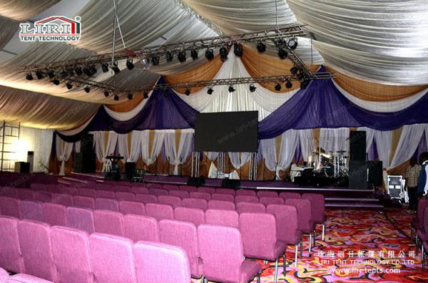 New Style White Church Tent, Marquee Gospel Tents with Windows For Sale