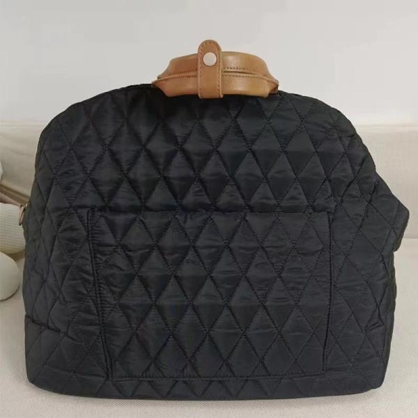 Saco de animais de estimação impermeável de nylon Saco de mão desmontável Carro de viagem de duplo uso