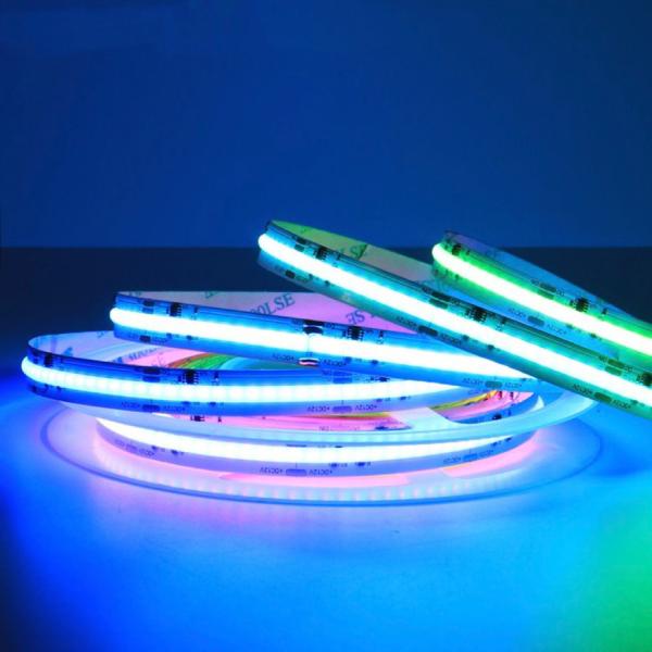 Bande lumineuse néon LED SMD 2835 5050 Lampes LED flexibles RGB Éclairage de décoration intérieur et extérieur