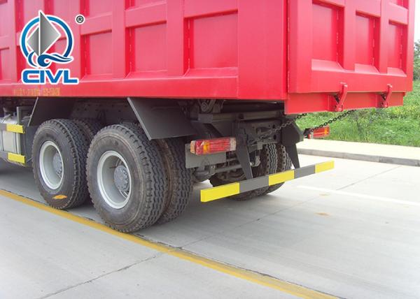 HOWO 8X4 Large Power Heavy Duty Dump Truck Tipper Trailer One Sleeper 51 - 60t