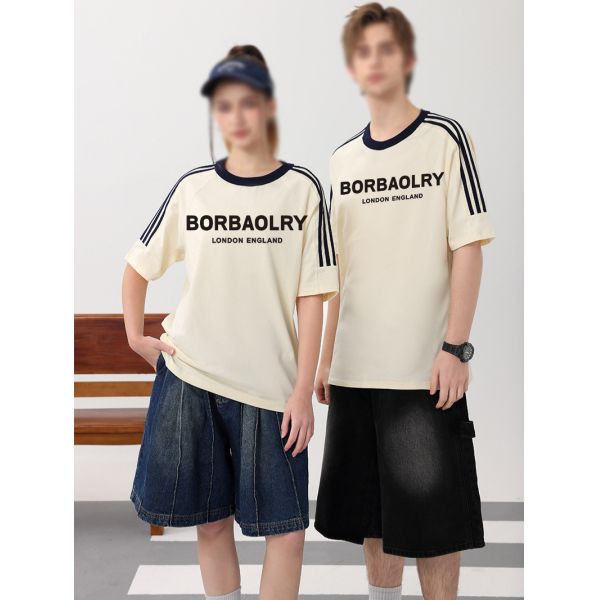 Custom Printed Logo T-shirt Casual Style with Digital Printing in Low MOQ Urgent Order for Men/women/kids
