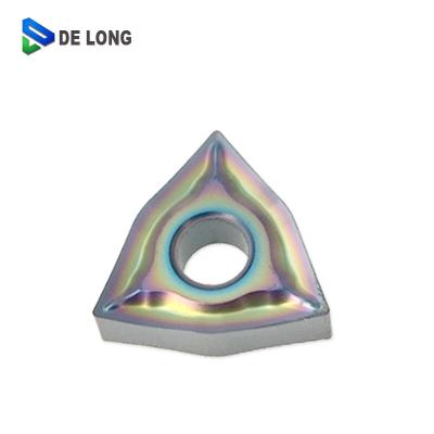 WNMG080404 EF Negative Rake CNC Turning Inserts Tungsten Carbide Inserts