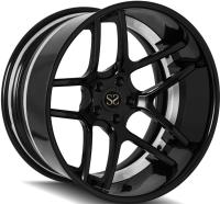 3 morceaux de BMW X5 ont forgé des roues que la voiture borde 19 20 21 22 barils noirs + Tone Color Disc