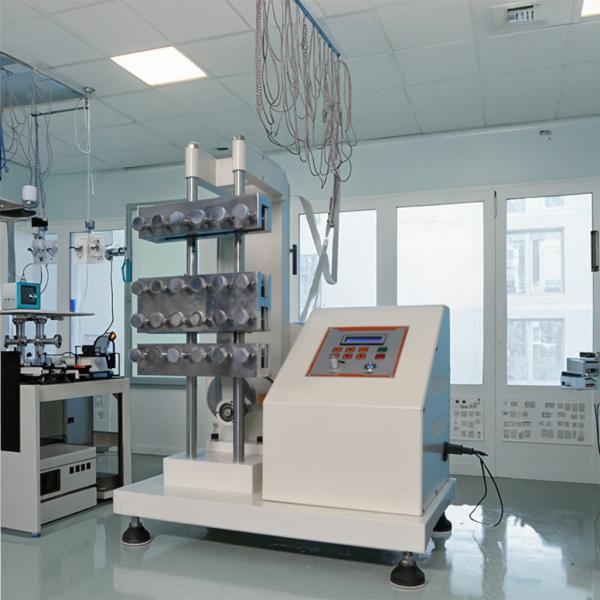 ASTM D813 D430 Machine d'essai de flexion JIS K6301 ISO 132 Appareil d'essai de résistance au pliage des tissus