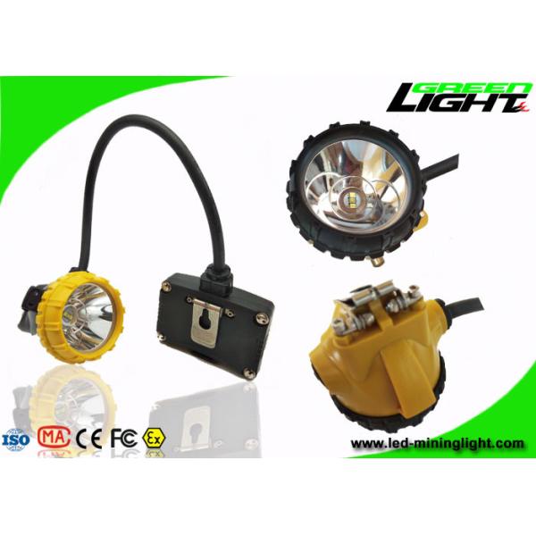 6.8Ah High Power LED Headlamp 15000lux IP68 With Low Power Warning Function