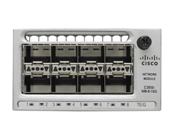 8 Port Catalyst 3850 10g Optical Transceiver Fiber Optic Sfp Module C3850-NM-8-10G