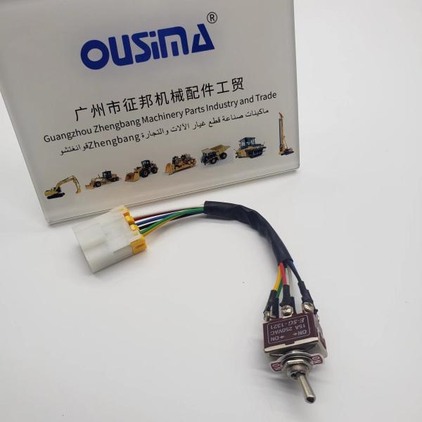 máquina escavadora Ignition Switch For KOMATSU PC200-6 de 20Y-06-24130 20Y-06-24120