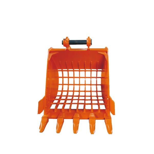 Mini Shovel 1T Excavator Skeleton Bucket For Ship