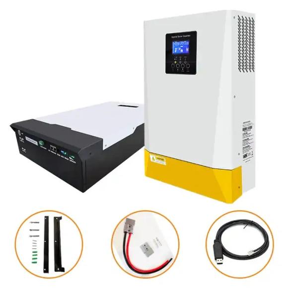 Solar Energy Storage System 5KW 10KW 15KW 20KW 25KW 30KW Solar Panel System For Houses
