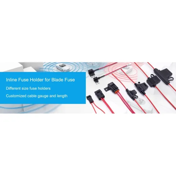 OEM Custom Cable Blade Type Fuse Holder
