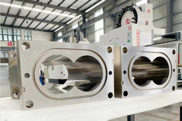 Twin Screw Extruder Screw Feed Barrel CMP230X For Petrochemical Industry Extrusion