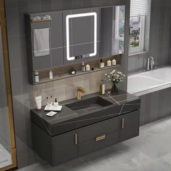 Banheiro Vanity Com Lava-louça 30 polegadas gabinetes de banho e Vanities