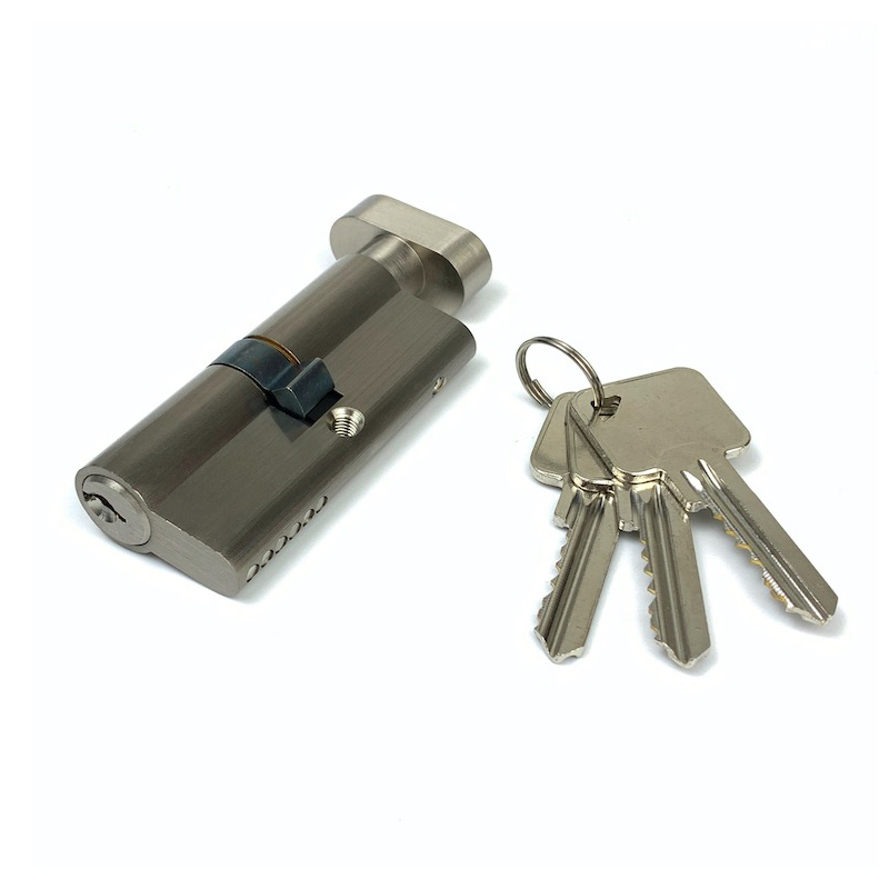 70mm Euro Cylinder Lock Brass Euro Profile Single Cylinder Lock