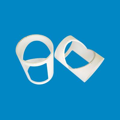 Custom 97% Alumina Ceramic Parts Yellow White For Crushing Equipment