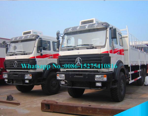Caminhão pesado de 30 toneladas de Off Road, Beiben NG80B 2638P 6x4 todos os caminhões da movimentação da roda