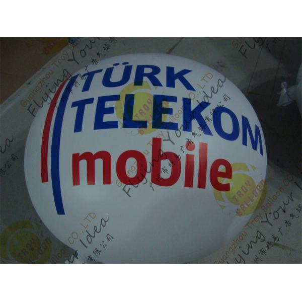 PVC Colorful Inflatable Balloon , Fireproof 0.18mm Thickness Advertising Balloon