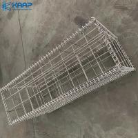 A decoração Galfan 6mm Gabion do jardim soldou a rede de arame
