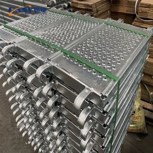China Scaffolding System Planks Contruction Equipment Tools BS1139 210mm 240mm Metal Steel Board