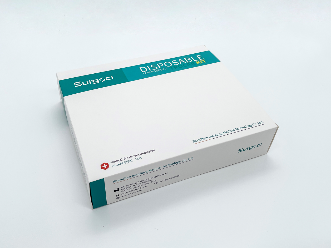 Подсказка устранимое Laparoscopic оптически Trocar 10mm медицинского инструмента видимая