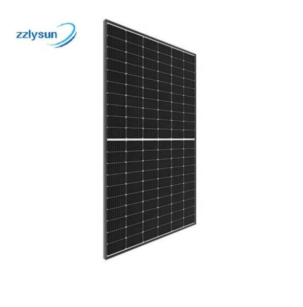 Best selling products various types 385w photovoltaic flexible all black shingled china solar panels