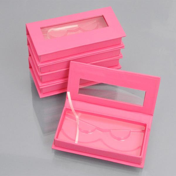 Eyelash Box Led Eyelash Packaging Box Custom Eyelash Box Pink Glitter Black Eyelash Boxes Custom Logo