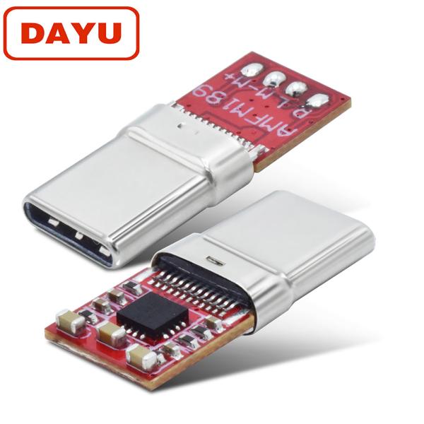 Audio Function Usb 3 Type C Connector For Oppo Vivo Huawei ROHS/TID Certificate