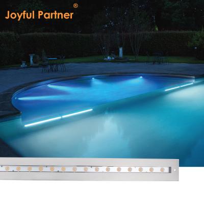 Embedded Underwater RGB Lights Rectangle Shape DC24V 24W 48W With Customized Packaging