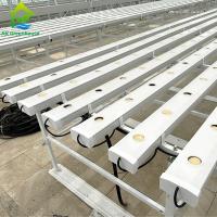 Agricultura em estufa Sistema de cultivo de tubos de PVC NFT hidropônico sem solo