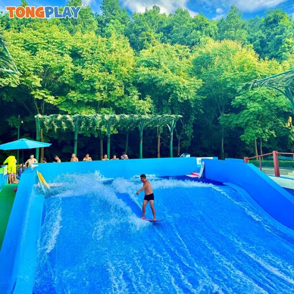 High Capacity Fiberglass Water Slide with Customized Color for Commercial Use in Water Parks