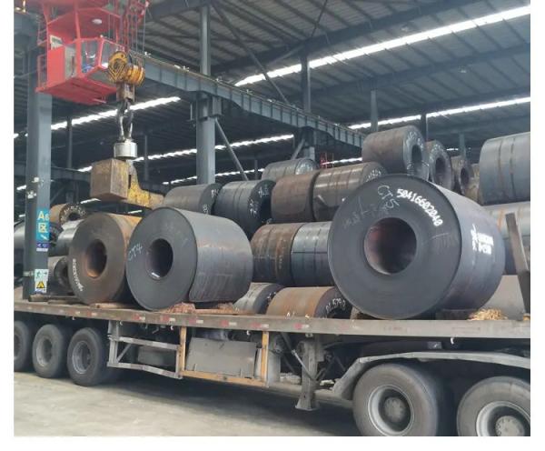 Resistência à tração 400-550 N/Mm2 de Matte Mild Coated Steel Coil 0.2-3mm