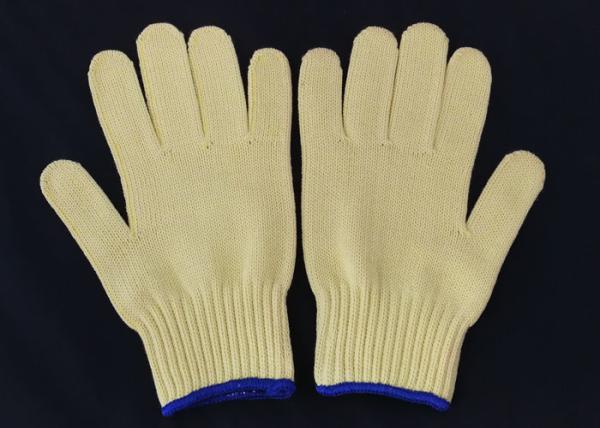 As luvas resistentes cortadas cortaram luvas que da prova a cozinha cortou o OEM feito malha de LOGO Printed do trabalho gloveAramid resistente aceitável