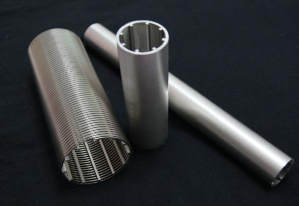 STAINLESS STEEL WELL SCREEN TUBE / DEWATERING WELL SCREEN PIPE /  WEDGE WIRE JOHNSON WELL SCREENS / V WIRE SCREENS