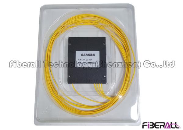 CATV / CCTV Links Fibre Optic Splitter , Fiber Optical Splitter LSZH / PVC Jacket