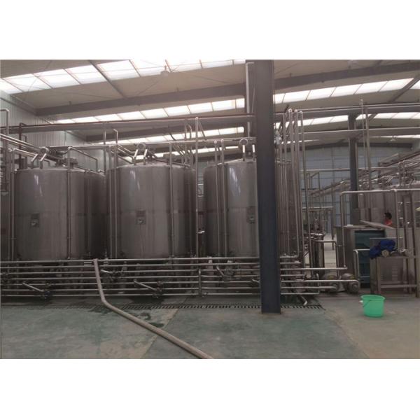 UHT Milk Production Line 1000L From A To Z Fully Automatic Type ISO Certified
