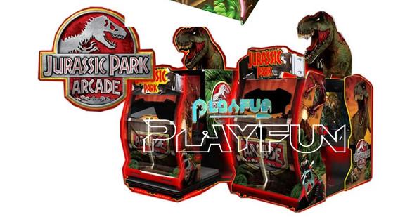 Arcade video shooting Jurassic park coin operated machine arcade game machine