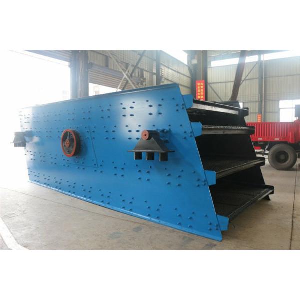 YK Series Circular Vibrating Screen Carbon Steel Convenient Maintenance