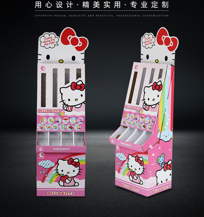Cartoon Display Stand Design for Capsule Toy Shop Custom Logo Commercial Furniture