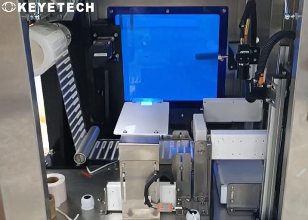 Straw Defective Product Inspection Machine with Automatic Labeling System