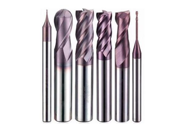 Golden Coating Blade Diameter 0.5mm-10mm Anti Corrosive 2 Flute Ball End Mill