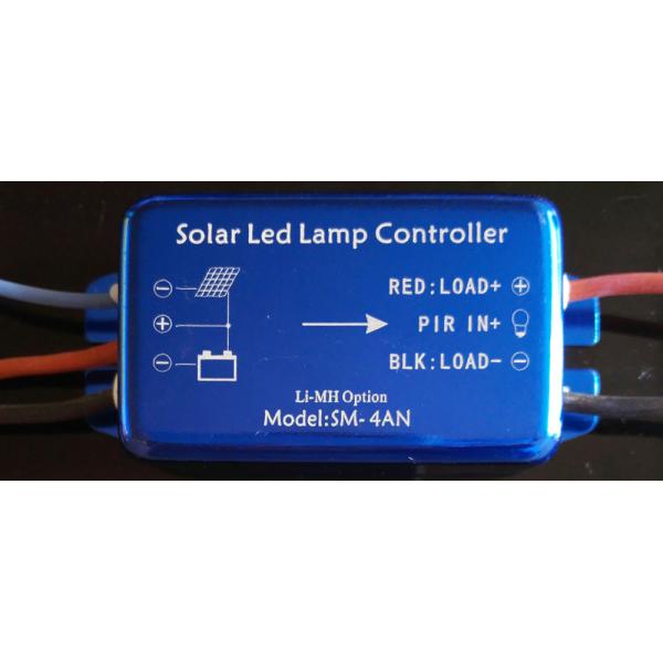 4A 5A solar charge controller with remote controller for solar garden lamp /warning light